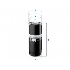 UFI OIL FILTERS 23.144.00