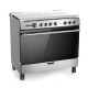 ARISTON STANDING COOKER 4GAS 6CM INOX A6TMH2AF